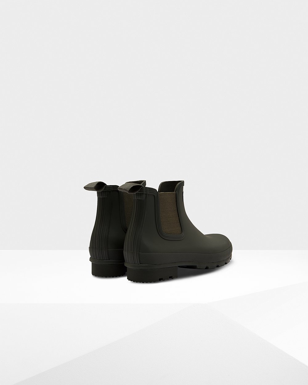 Botas Chelsea Hunter Homem Verde Escuro Oliva - Original - 91ULGONYH